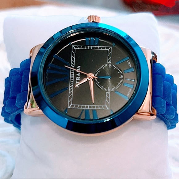 Blue and Black STRADA Watch - Picture 2 of 3